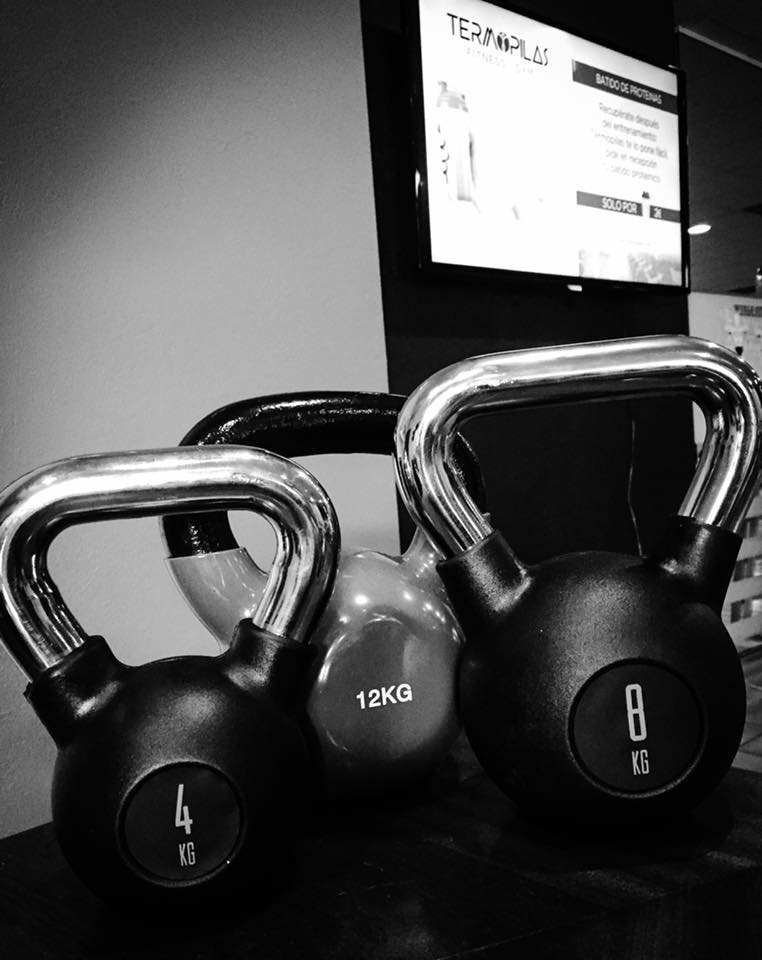 kettlebells